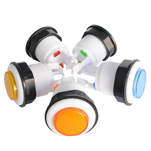 Botones para Consola de Juegos A4P4, Microinterruptores P4, Botones de Plástico Coloridos para Accesorios de Máquinas de Entretenimiento - Product Image 2