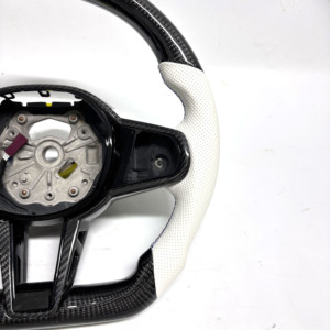 Volante de cuero de fibra de carbono personalizable para BMW LCI modelos compatibles G20 G80 G21 G81 G22 G30 G31 G32 G11 G12 G14 <span class=keywords><strong>G15</strong></span> - Product Image 4