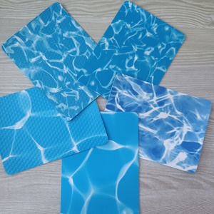 <span class=keywords><strong>Membrana</strong></span> impermeable de PVC <span class=keywords><strong>para</strong></span> piscina, tela de poliéster reforzada, Color azul - Product Image 3