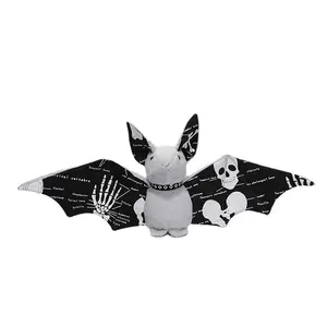 Venta al por mayor lindo que brilla en la oscuridad suave murciélago de peluche resplandor juguetes personalizados juguetes de peluche para niños