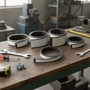 Strisce Magnetiche di Precisione in Gomma Morbida ad Alto Flusso per Schermi/Finestre/Porte Scorrevoli - Tagliabili e Autoadesive - Product Image 5