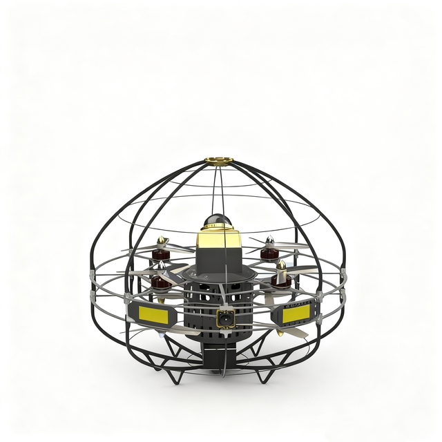 Autonomous Indoor Inspection Drone Motor 1300W Power 6g Lightweight Integrated Nest System LiDAR Positioning/Obstacle Avoidance