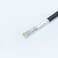 Kabel LAN HANLI CAT6 8-Conductor Tembaga Padat 23AWG