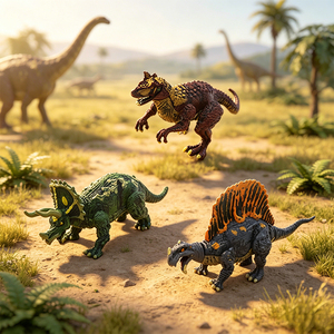 6 styles d'œufs de dinosaure à assembler, figurines d'animaux préhistoriques, jouet éducatif de puzzle pour enfants, jeu d'imitation d'intérieur, cadeau - Product Image 4