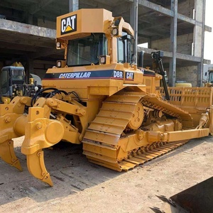 Bulldozer d'occasion CAT D8R d'origine japonaise, capacité de nivellement de 3,8 m, puissance de 131 CV, faible nombre d'heures de fonctionnement, en vente - Product Image 3