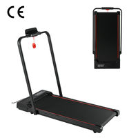 Neues Laufband für Fitness, Faltbares Elektrisches Mini-Laufband in Schwarz, Unter-Schreibtisch-Laufband für Zuhause
