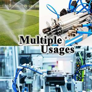 Qolekog - Manguera de Aire Neumática de PU de 1/4 pulgadas de diámetro exterior, 550 pies, color naranja, para Líneas de Aire, Transferencia de Agua, Riego e Equipos de Hidroponía - Product Image 4