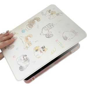 เคสไอแพดลายแมวน่ารัก 360 °   ฝาครอบอะคริลิคแบบหมุนได้สำหรับไอแพดแอร์ 4/5/6/7, ไอแพดโปร 11" A16, ไอแพดรุ่นที่ 10, ป้องกันการกระแทก - Product Image 5