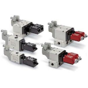 Электромагнитный клапан SMC VP744-5YZ1-04F-M-X555, 3-портовый, сертифицированный по стандарту безопасности ISO13849-1, тип фитингов серии VP500/700-X536X538 - Product Image 5