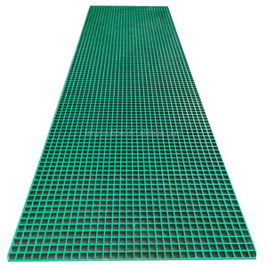 Grille moulée en fibre de verre FRP GRP de qualité industrielle supérieure, haute résistance, résistante à la corrosion, 50*50*50mm - Product Image 1