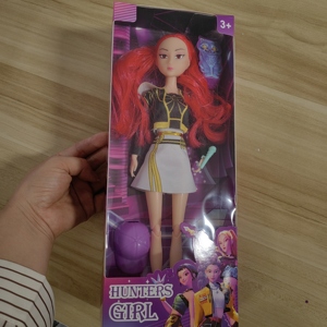 Bambole Cantanti Kpop Hunter <span class=keywords><strong>Slayer</strong></span> Versione Musicale, Modellini PVC di Gruppi Femminili, Parti del Costume con Funzione Soffiatore d'Aria, <span class=keywords><strong>Anime</strong></span> - Product Image 6