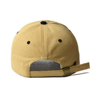 Casquette de baseball en coton bicolore OEKO-TEX, broderie 3D rétro personnalisée, ajustable, fermeture snapback, vente en gros, usine OEM ODM - Product Image 3