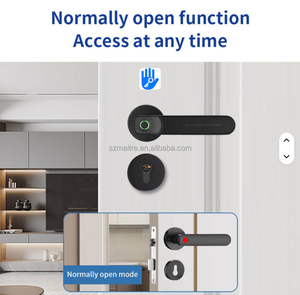 Tuya ứng dụng trong nhà thông minh xử lý mức độ Hợp kim nhôm khóa cửa Mở khóa bằng điện thoại di động và morse Mã làm việc với cửa liên hệ với cảm biến - Product Image 2