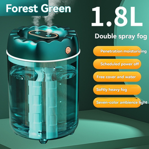 Mini diffuseur d'huiles essentielles aromatiques, <span class=keywords><strong>humidificateur</strong></span> ionisant, veilleuse LED, utilisation commerciale, fonctionnement sur batterie, contrôle de l'humidistat, 1 an - Product Image 6