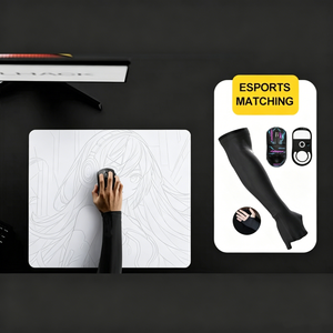 Manchon de bras de jeu personnalisable de haute qualité OEM/ODM pour joueurs d'e-sport - Product Image 2