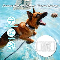 Étiquette intelligente pour retrouver mon appareil, mini localisateur, traceur GPS, accessoires en silicone, étanche, collier pour chien, support pour AirTags
