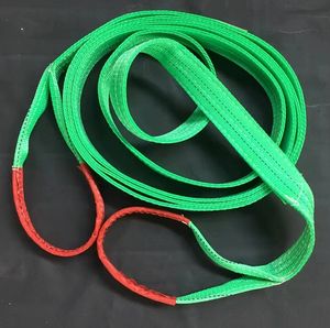 カスタマイズされたサイズカラー高品質ポリエステルリフティングストラップラウンドリフトウェビングスリング1年保証高強度 - Product Image 4