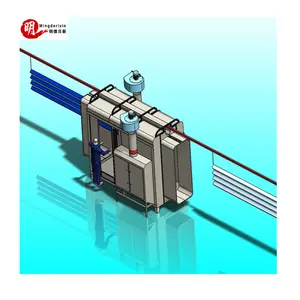 Powder Coating Machine Metal Coating Machinery Manual Electrostatic Powder Coating Line With Filtration System