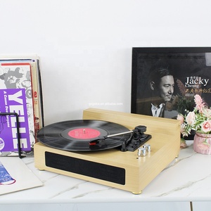 <span class=keywords><strong>Tocadiscos</strong></span> de Buena Calidad, Reproductor de Vinilo de 3 Velocidades, <span class=keywords><strong>Tocadiscos</strong></span> con Correa, Fonógrafo Semiautomático - Product Image 3