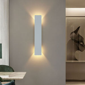 Lámpara <span class=keywords><strong>de</strong></span> Pared <span class=keywords><strong>LED</strong></span> Cuadrada Moderna, Impermeable, <span class=keywords><strong>de</strong></span> Aluminio, para Exteriores, Negra y Blanca, 6W 18W - Product Image 5