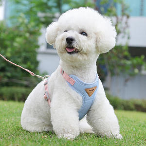 <span class=keywords><strong>Harnais</strong></span> et laisse réglables anti-traction pour animaux <span class=keywords><strong>de</strong></span> compagnie, en maille respirante, pour petits chats et chiots, personnalisable avec logo OEM - Product Image 6