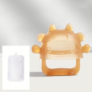 Gant de dentition apaisant pour bébé, sans BPA, de haute qualité, anti-poussière, jouet à mâcher pour bébés et tout-petits - Product Image 3
