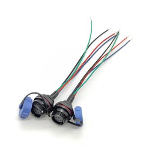 Conjunto de Cable de conector electrónico de aviación impermeable WEIPU SP21 2P 3P 4P 5P 7p 9pin 12pole Cable a enchufe y enchufe de cable - Product Image 4
