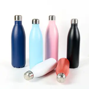 Factory Stainless Steel Cup Insulated Drink Bottle Custom Logo Water Bottle 350ml 500ml 750ml 1000ml Stainless Steel