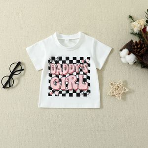 Vente en gros Ensemble deux pièces pour bébés garçons T-shirts <span class=keywords><strong>et</strong></span> shorts d'été en coton à manches courtes en <span class=keywords><strong>noir</strong></span> <span class=keywords><strong>blanc</strong></span> à <span class=keywords><strong>carreaux</strong></span> Lettre Design - Product Image 4