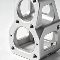 Support de montage structurel en aluminium léger sur mesure, usiné CNC