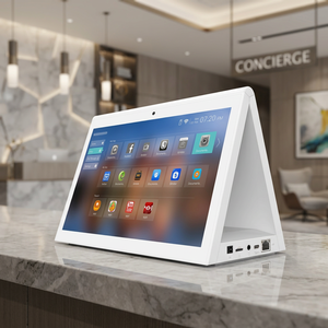 OEM Commercial <b>10</b>.1 Inch <b>Android</b> Feedback <b>Tablet</b> Desktop POE NFC Touch Screen for Hospitality Business - Product Image 1