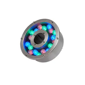 Luzes LED para piscina, fonte colorida RGB, dança da água, parque, praça, luz LED para exterior, 2022