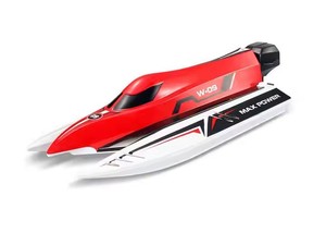 <span class=keywords><strong>WLtoys</strong></span> 915 2.4G RC Barco de Carreras Eléctrico con Motor sin Escobillas de Alta Velocidad 45KM/H, Sistema de Refrigeración por Agua y Baterías - Product Image 4