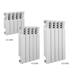 Radiador de aluminio bimetálico de aleta de alta temperatura de aluminio fundido a presión <span class=keywords><strong>antracita</strong></span>, radiador de agua caliente para sistema de calefacción central - Product Image 4