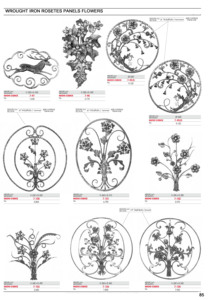 Componenti in Ferro Battuto, Elementi Metallici Rotondi per Decorazioni Murali, Ornamenti e Design per Ringhiere di Scale, Corrimano, Balconi e Cancelli - Product Image 5
