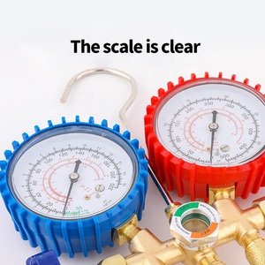 3 Way AC Manifold Gauge Set <strong>HVAC</strong> Diagnostic Charging <strong>Tool</strong> for Auto Household R12 R22 R502 Refrigerant Adjustable Quick Coupler - Product Image 5