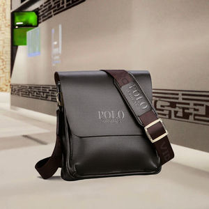 <span class=keywords><strong>Borsa</strong></span> a Tracolla in Pelle PU da Uomo, Stile Casual Business, Design Verticale Trendy per il Commercio Estero - Product Image 3