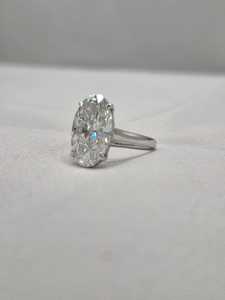 Anillo de Platino con Diamantes Elegante para Mujer con Acabado Premium y Aspecto Sofisticado, Ideal para Joyería de Boda, Regalo de Aniversario - Product Image 5