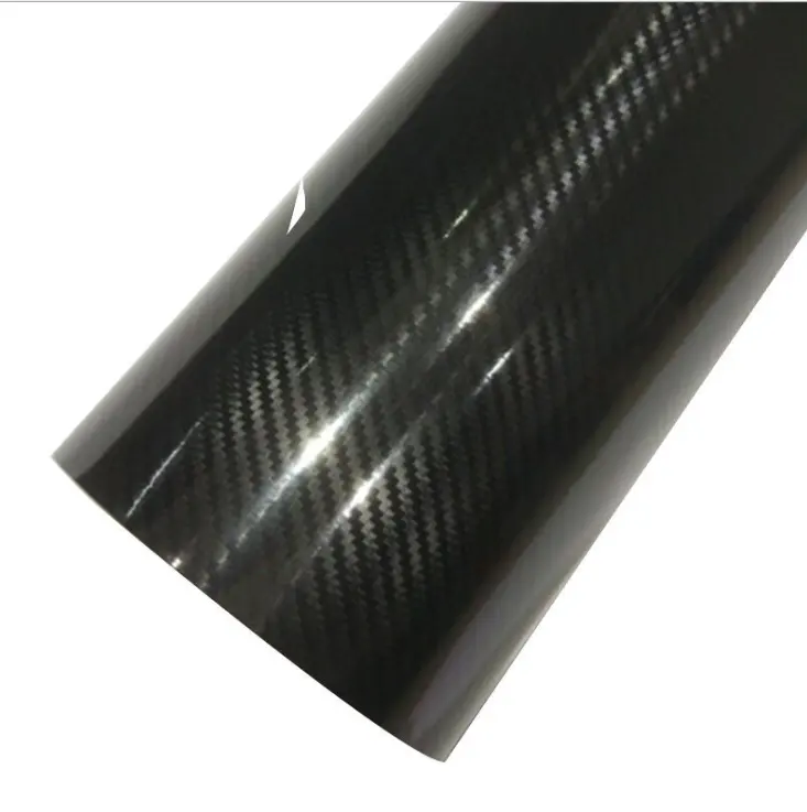 5D 6D MATTE Black 1.52*20M Carbon Fiber Car Wrap Vinyl Sticker