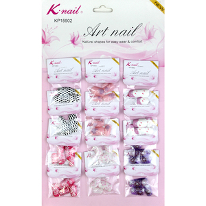 G.12แพ็คพิมพ์สีภาษาฝรั่งเศสคำเล็บเต็มเล็บ - Product Image 6