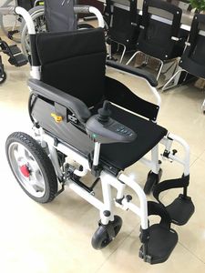 Silla de ruedas eléctrica portátil plegable ligera plegable compacta con <span class=keywords><strong>ayuda</strong></span> de movilidad - Product Image 3