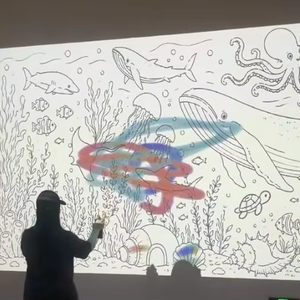 Çoklu Renkli Boyalar İçin Graffiti Sprey Boya, İnteraktif Duvar Projeksiyonu İçin Sprey Boya - Product Image 2
