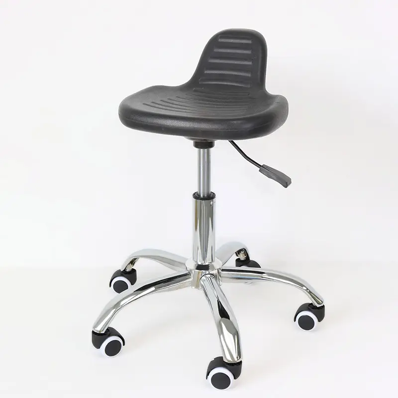 Factory height adjustable lab stool, work lab stool, stainless steel lab stool