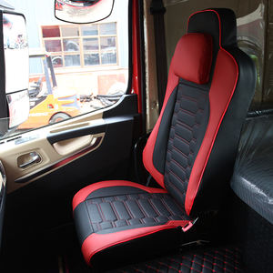 Gane Design <span class=keywords><strong>Housse</strong></span> de siège de voiture en PVC pour appuie-tête en cuir diamanté de luxe pour Scania Duff Volvo German Man Résistant à l'usure Résistant aux taches - Product Image 4