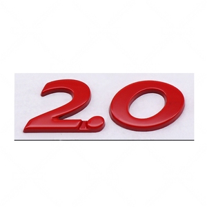 Emblema Universal 2.0 para Automóvil, para <span class=keywords><strong>Peugeot</strong></span> 307 CC/SW, 407, 508, Accesorio para Auto - Product Image 4