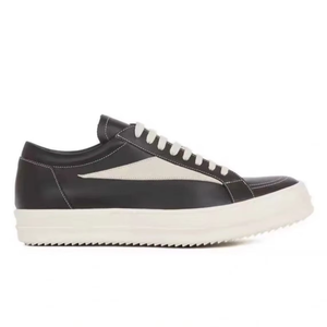 Zapatos <span class=keywords><strong>de</strong></span> Plataforma <span class=keywords><strong>de</strong></span> la <span class=keywords><strong>Marca</strong></span> <span class=keywords><strong>de</strong></span> Diseñador Owens, Zapatos <span class=keywords><strong>de</strong></span> Cuero Genuino para Hombre y Mujer, Zapatos Casuales Planos, Zapatos Blancos, Zapatos Negros - Product Image 1