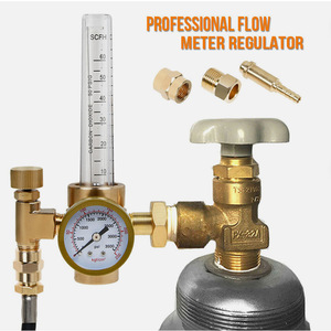 Régulateur de débit de gaz de soudage Argon CO2 MIG TIG 0-15 SCFH 50 PSI pour soudeur - Product Image 3