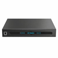 Commutateur PoE Gigabit Ethernet géré L3 AV 8 ports 10/100/1000Base-TX 4 ports 10G SFP+ PoE FCC CE pour Dante JEGP2000