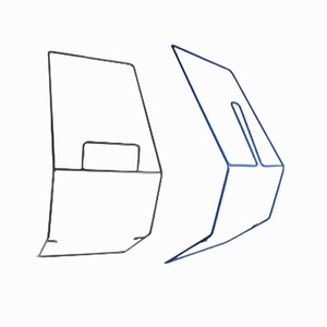 Componentes de metal flexibles personalizables de corte láser estampado de Vietnam con acabado de revestimiento en polvo producto de fabricación de chapa metálica - Product Image 4