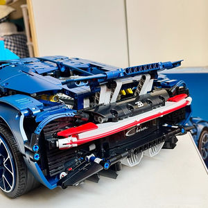 LOGOS TECHNICS Bugatti Chiron Blocs de construction LE GO Ensembles de blocs Château Vente en gros Série populaire Jouet seau Cadeau - Product Image 4